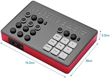 XWWDP SC-M1 Portable Live Broadcast Sound Card com DSP para computador de tablets para transmissão ao vivo gravação de karaokes