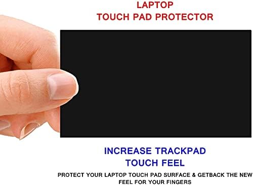 Protetor de trackpad premium do Ecomaholics para Acer Enduro Urban N3 Laptop de 14 polegadas, Touch Black Touch Pad Anti