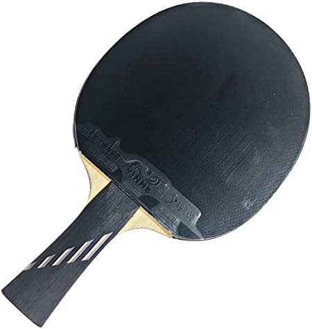 Yinhe 10 estrelas pingue -pongue Paddle - 7 Ply Offensive Tennis Racket com bolsa de capa original
