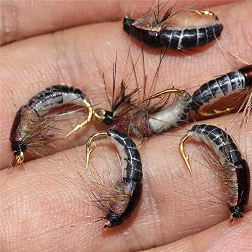 Flies de pesca com mosca-6pcs