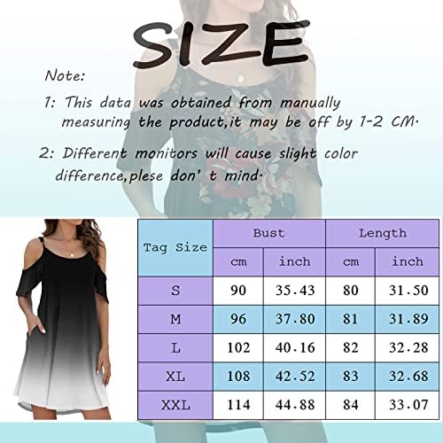 Beuu Swing Swing Pocket Dress Tie-Dye Imprimir ombro frio Lotus Sleeve Halter Straps Sundress Mulheres Vestido de festa elegante