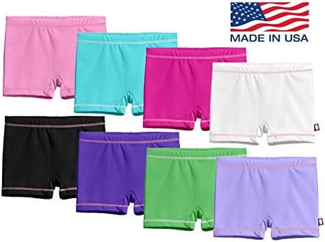 City Threads Girls 'Swimming Bottom Boy Short Upf50+ Swim Rash Swim feito nos EUA