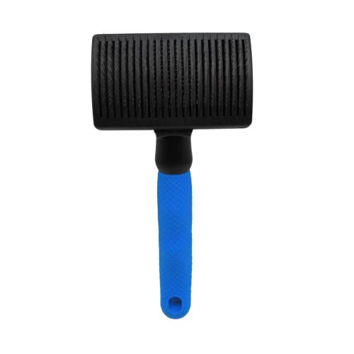 Snuggle Puppy Helfing - Brusco de limpeza autolimpante para cães - médio - fácil de usar para cuidar, dematting e remover