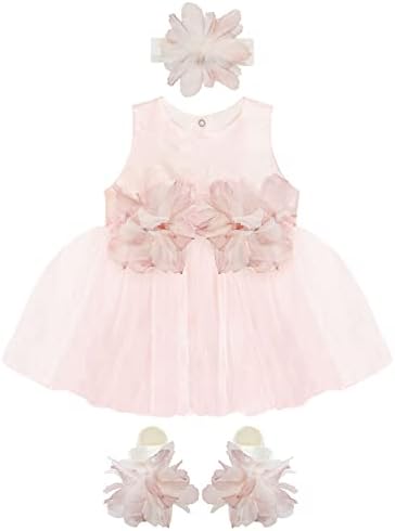 Lilax Baby Girl Tulle Dress vestido de vestido