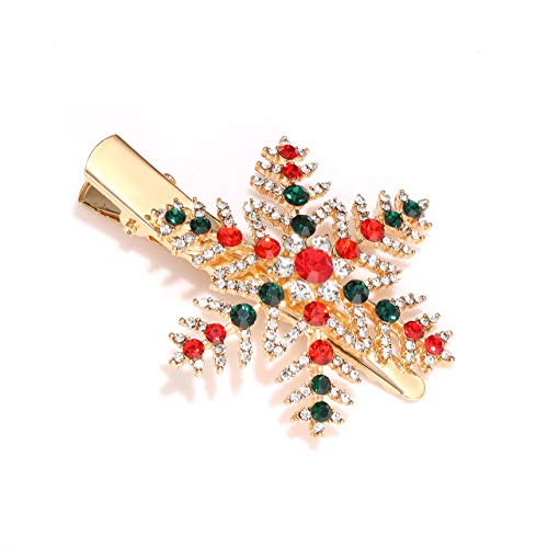 Cenapog Christmas Hair Clips for Women Novidades de Natal