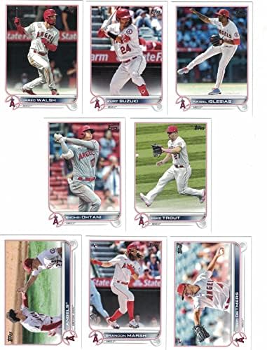 California Angels / 2023 Topps Baseball Team com cartões! Além da equipe de 2022 Topps California Angels, com cartões! *** Inclui