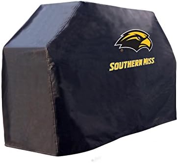 Southern Miss Golden Eagles HBS Black Outdoor Outdoor Heavy Vinyl BBQ Grill