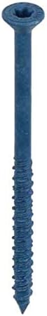 Tapcon 28204 1/4x4 Blue Star Drive Bugle Head Concrete Anchors 8/Box