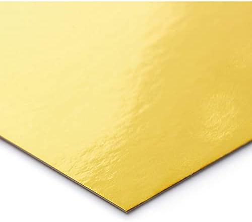 Papel para fabricação de cartões, ouro metálico