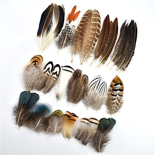 Presente_source 50 pcs penas naturais 2,4-4 polegadas Fazões de pavão de penas artesanal de plumagem penas de penas de penas