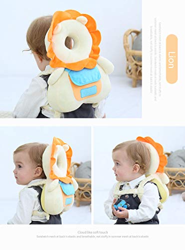 Cabeça Protetor de Segurança da Cabeça Pad para o bebê Walker, almofada de mochila de proteção da cabeça de conversação