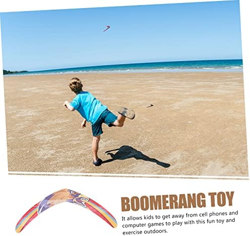 Toddmomy Boomerang Toys Outdoor Toys Outdoor Toys for Boys Kids Sports Toys Sports Sports Boomerang Toy Toy Outdoor