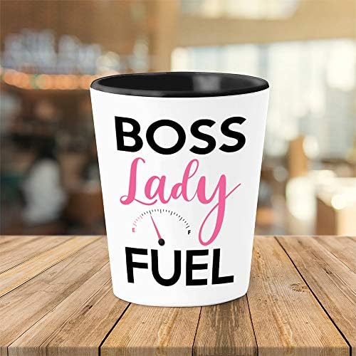 Bubble abraços Boss Lady Shot Glass 1oz - Boss Lady Fuel - Escritório de Aposentadoria D? Cor Boss Babe Gir