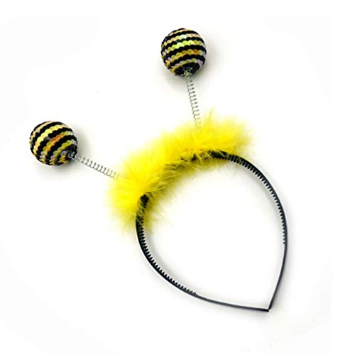 O Oscalho Cabelo Osaladi laços de Halloween Bee Heads Heads Bee Bands Antena Bandas de cabeceira da cabeça Bee Tentáculos