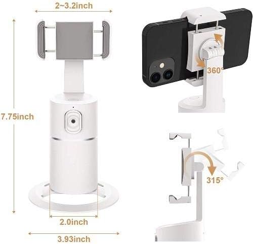 Stand e Mount for Blackberry Z10 - PivotTrack360 Salto de selfie, rastreamento facial Montagem de suporte de suporte para Blackberry