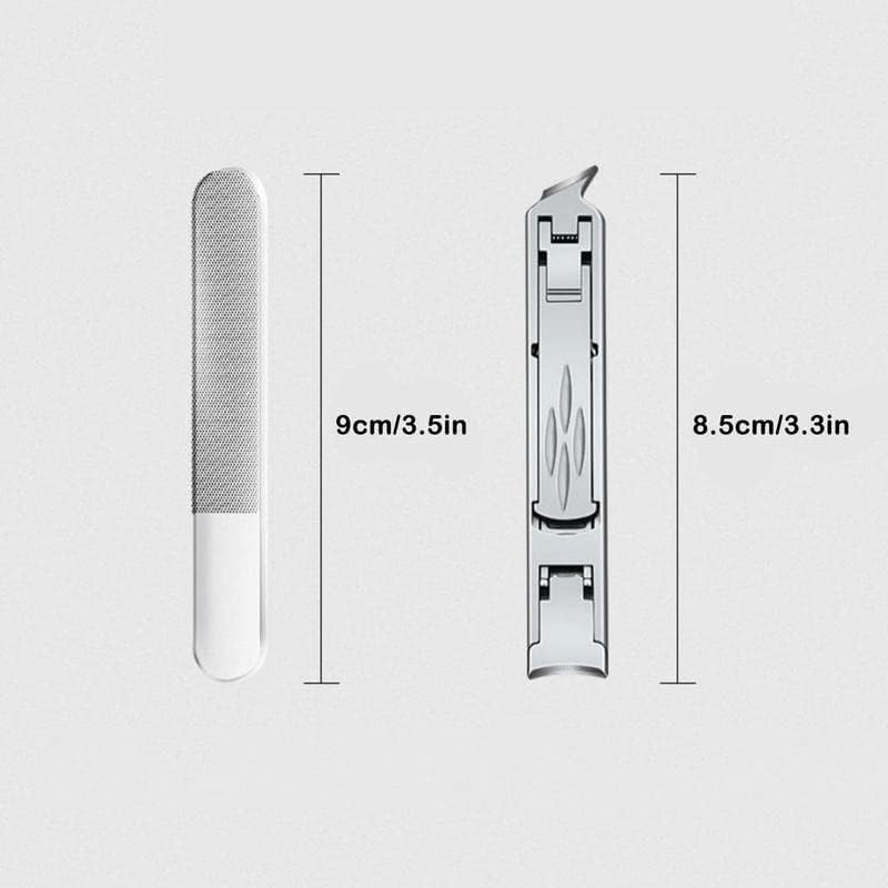 UYSVGF Ferramenta de unha dobrável dobrável Ferramenta de aço de unhas de corte de unhas de corte de ponta de tesoura confortável