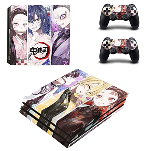 Para PS4 Normal - Anime Demon Kimetsu Slayer e NO Yaiba Tanjiro Nezuko Zenitsu Akaza Rengoku Inosuke PS4 ou Ps5 Skin Skin para