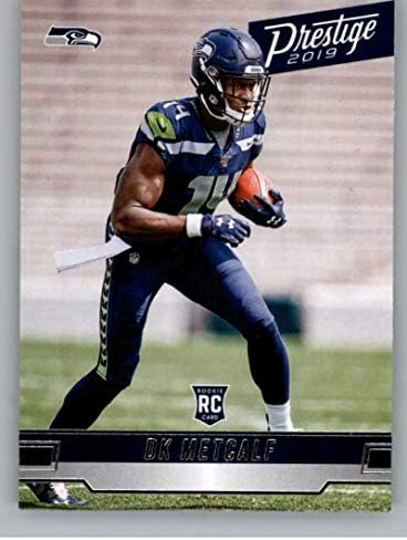 2019 Panini Prestige Rookies 223 DK Metcalf Seattle Seahawks Cartão de futebol novato