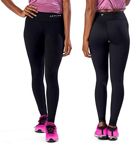 Leggings de exercícios de pesquisa ativos - cintura alta, calça de ioga de compressão de barriga de barriga para mulheres