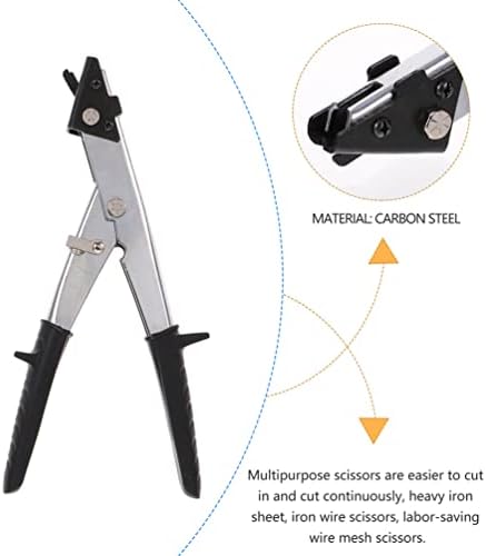 Folhas de ferro de cortador de arame tesouras: tesoura multifuncional de folha de ferro- folhas de metal tesouras