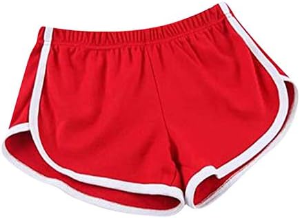 Shorts de treino para mulheres Summer Summer Beach Volleyball Athletic Lounge shorts confortáveis ​​vintage calças quentes
