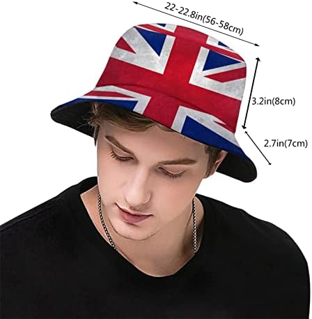 Chapéus de balde de bandeira bonita