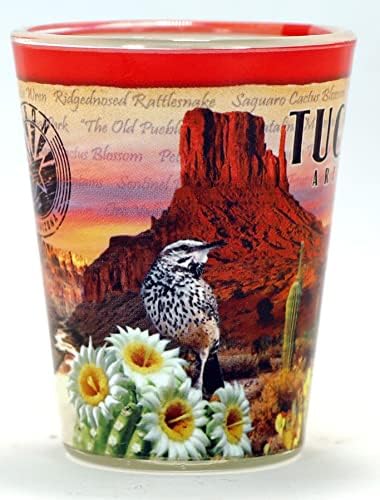 TUCSON ARIZONA Samp Design Shot Glass