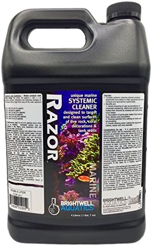 Brightwell Aquatics Razor Marine - Limpador sistêmico exclusivo para aquários marinhos, 500 ml