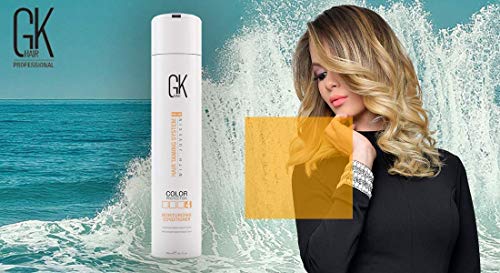 Global Keratin GK Hidratante Shampoo e Condicionador 300ml - Termalstyleher - 100ml/3,4 onças Proteção de estilo de calor