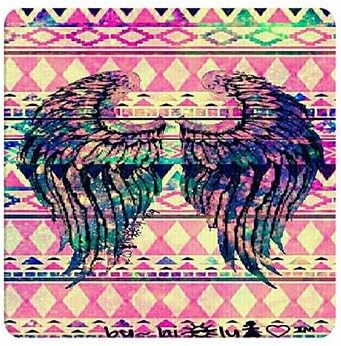 Brand Wayran Coolest Personaliza Hippy Angel Wings Game Partner Mousepads for Family