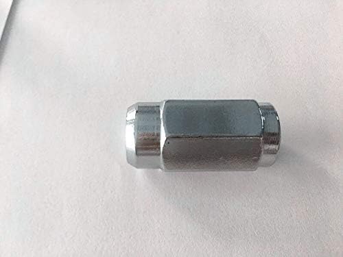 20pcs 1,87 Chrome 1/2 -20 UNF Wheel Nuts Fit Fit 1990 Jeep Comanche pode se encaixar nas jantes OEM, o comprador precisa