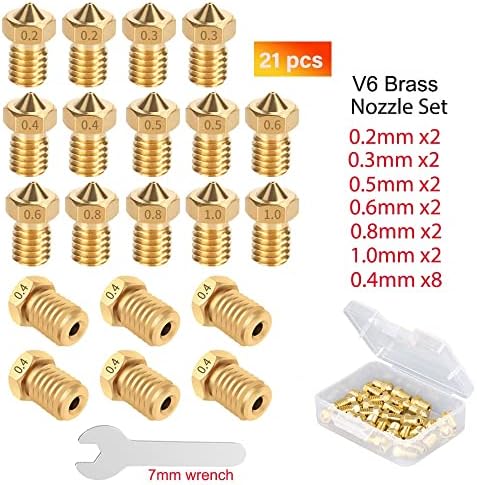 Shine-tron [OEM] 20pcs E-3-D V5 V6 BOCOES 3D BOCK-ROBE RECULO