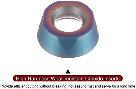 HARFINGTON CARBIDE Turn Inserts RPMT10T3MO para torno CNC Substituição de moagem indexível para SRDPN Turning Turning Turn