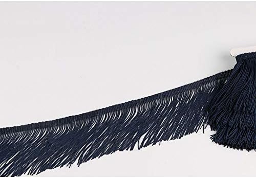 HeartWish268 Fringe Trim com renda de poliéster Taia de fibra de 4 polegadas de largura 10 metros de comprimento para acessórios para