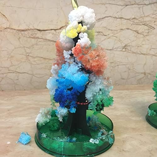 Presente Árvore de Natal Novidade de meninos meninos Tree Growing Toy 10ml Papel Xmas Home Diy estátua solar
