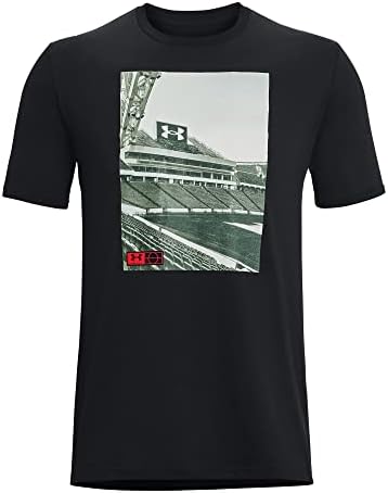Under Armour Men's Photoreal Field Global Football Manga curta T-shirt