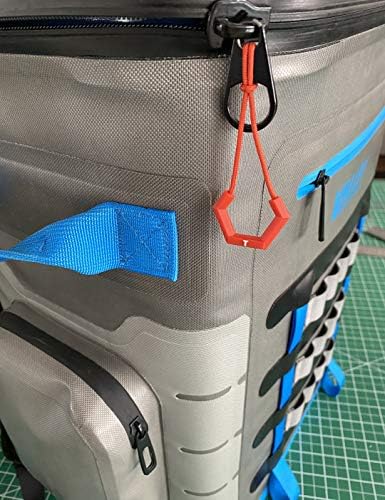 BJA Zipper em forma de U Pull TPU durável com corda longa ideal para bolsa mais fria, saco de peixe, mochila, bagagem | Artrite