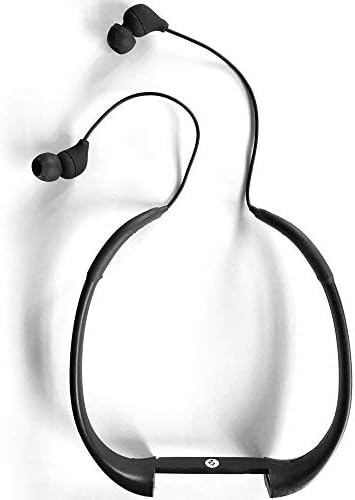 Substituição de osso do fone de ouvido à prova d'água Tayogo para Tayogo WMP8 MP3 player à prova d'água fone de ouvido - preto