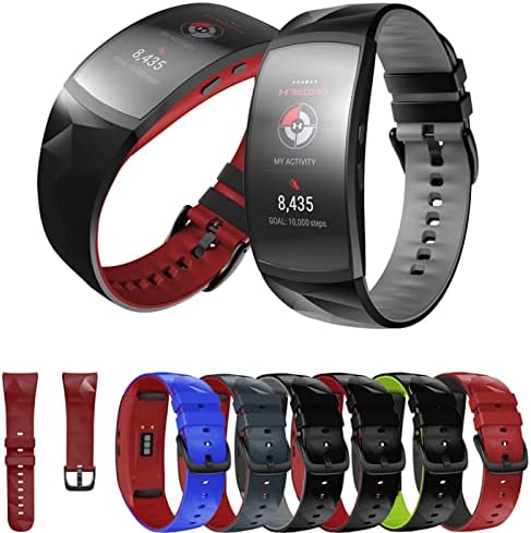 Ahgdda Smart Watch tiras para Samsung Gear Fit 2 Pro Strap Silicone Fitness Watch Wrist Band Gear Fit2 Pro Sm-R360