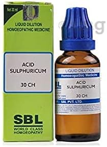 Diluição Sbl Acid Sulphuricum 30 CH