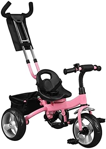 Waljx Bicyclebaby Carriage carrinho de bebê Multifuncional Triciclo para crianças de 1 a 3 a 6 anos de idade Toys com putter with