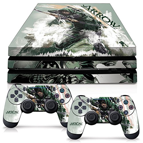 O equipamento do controlador oficialmente licenciado pelo PlayStation e WB Console e Dual Controller Combo Skin Arrow: