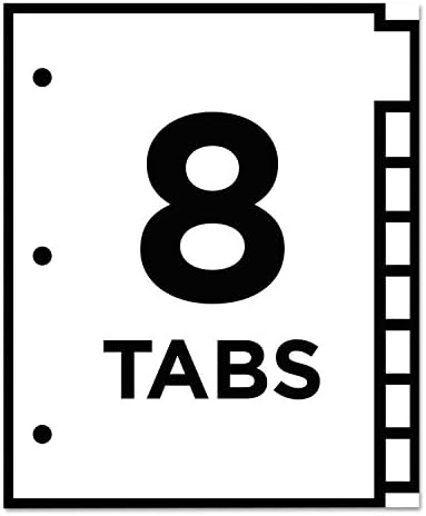 Office Essentials Insertable Tab Index Divider