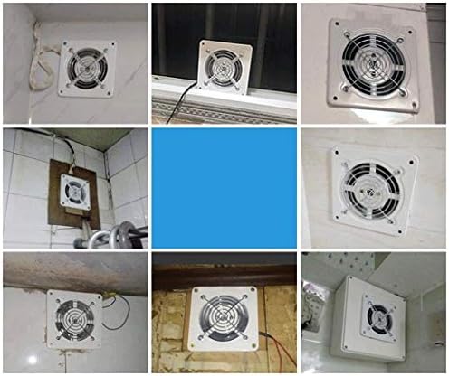 Landua banheiro ventilador ventilador mudo cozinha exaustor de exaustor de exaustor janela de parede de parede fã de exaustão