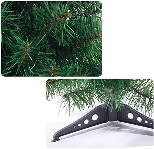 WOGQX Pequeno árvore de Natal artificial, base de perna de PVC para decoração de Natal, festa, interior, casa