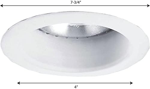 Iluminação de progresso P8168-28 TRIM RECESSADO, 6-1/8 polegadas de diâmetro, branco