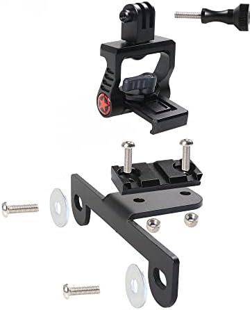 Sukemichi Camera Car Mount for GoPro, suporte da câmera de ação de alumínio de 360 ​​° de alumínio com 1/4 de linha para acessórios