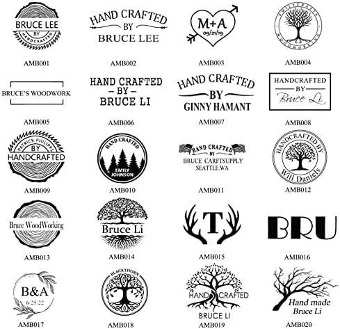 Ferro de marca personalizada para marceneiros de madeira personalizada Wood Branding Iron Branding Custom Branding Iron for Wood