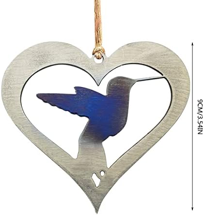 Estou sempre com você Love Bird Ornament Metal Gift Ornament Stained Glasher