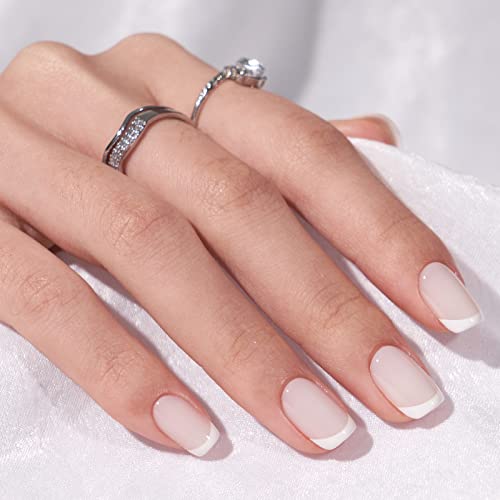 Pressione curta em unhas - BTARTBOX EMPREMENTE ENCIMENTO GELO GELO BRANCO SOFT GEL